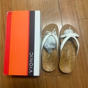 Brand new white sandals